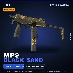 StatTrak™ MP9 | Black Sand | Прямо с завода · Скин Counter-Strike 2