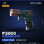 StatTrak™ P2000 | Gnarled | Прямо с завода · Скин Counter-Strike 2