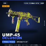 StatTrak™ UMP-45 | Delusion | После полевых испытаний · Скин Counter-Strike 2