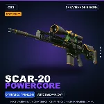 StatTrak™ SCAR-20 | Powercore | Закалённое в боях · Скин Counter-Strike 2