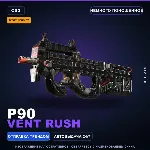 StatTrak™ P90 | Vent Rush | Немного поношенное · Скин Counter-Strike 2