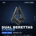 Dual Berettas | Stained | Прямо с завода · Скин Counter-Strike 2