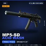 StatTrak™ MP5-SD | Acid Wash | Закалённое в боях · Скин Counter-Strike 2