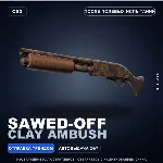 Sawed-Off | Clay Ambush | После полевых испытаний · Скин Counter-Strike 2