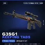 G3SG1 | Keeping Tabs | После полевых испытаний · Скин Counter-Strike 2