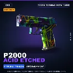 StatTrak™ P2000 | Acid Etched | После полевых испытаний · Скин Counter-Strike 2