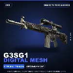G3SG1 | Digital Mesh | Немного поношенное · Скин Counter-Strike 2