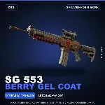SG 553 | Berry Gel Coat | Закалённое в боях · Скин Counter-Strike 2