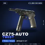 CZ75-Auto | Twist | Закалённое в боях · Скин Counter-Strike 2