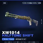 XM1014 | Halftone Shift | После полевых испытаний · Скин Counter-Strike 2