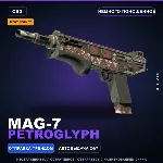 StatTrak™ MAG-7 | Petroglyph | Немного поношенное · Скин Counter-Strike 2