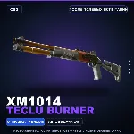 XM1014 | Teclu Burner | После полевых испытаний · Скин Counter-Strike 2