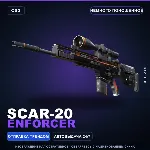 SCAR-20 | Enforcer | Немного поношенное · Скин Counter-Strike 2