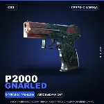 P2000 | Gnarled | Прямо с завода · Скин Counter-Strike 2