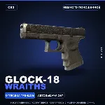 Glock-18 | Wraiths | Немного поношенное · Скин Counter-Strike 2