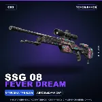 SSG 08 | Fever Dream | Поношенное · Скин Counter-Strike 2