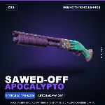 Sawed-Off | Apocalypto | Немного поношенное · Скин Counter-Strike 2
