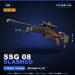 StatTrak™ SSG 08 | Slashed | Поношенное · Скин Counter-Strike 2