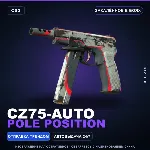 CZ75-Auto | Pole Position | Закалённое в боях · Скин Counter-Strike 2