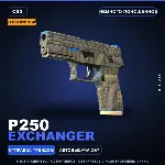 Сувенирный P250 | Exchanger | Немного поношенное · Скин Counter-Strike 2