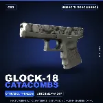 Glock-18 | Catacombs | Немного поношенное · Скин Counter-Strike 2