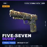 StatTrak™ Five-SeveN | Buddy | После полевых испытаний · Скин Counter-Strike 2