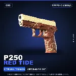P250 | Red Tide | Прямо с завода · Скин Counter-Strike 2