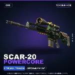 SCAR-20 | Powercore | Поношенное · Скин Counter-Strike 2