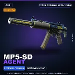 StatTrak™ MP5-SD | Agent | После полевых испытаний · Скин Counter-Strike 2