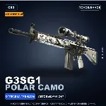 Сувенирный G3SG1 | Polar Camo | Поношенное · Скин Counter-Strike 2