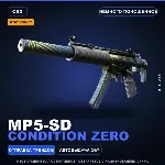 StatTrak™ MP5-SD | Condition Zero | Немного поношенное · Скин Counter-Strike 2