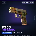 P250 | Inferno | Немного поношенное · Скин Counter-Strike 2
