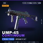 StatTrak™ UMP-45 | Continuum | После полевых испытаний · Скин Counter-Strike 2