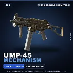 UMP-45 | Mechanism | После полевых испытаний · Скин Counter-Strike 2