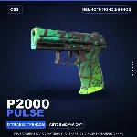 P2000 | Pulse | Немного поношенное · Скин Counter-Strike 2