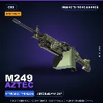StatTrak™ M249 | Aztec | Немного поношенное · Скин Counter-Strike 2