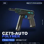 CZ75-Auto | Polymer | Немного поношенное · Скин Counter-Strike 2