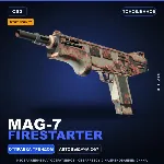 StatTrak™ MAG-7 | Firestarter | Поношенное · Скин Counter-Strike 2