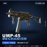 UMP-45 | Mechanism | Поношенное · Скин Counter-Strike 2