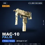 Сувенирный MAC-10 | Palm | Закалённое в боях · Скин Counter-Strike 2