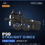 Сувенирный P90 | Straight Dimes | Прямо с завода · Скин Counter-Strike 2
