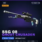StatTrak™ SSG 08 | Ghost Crusader | Поношенное · Скин Counter-Strike 2