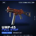 UMP-45 | Full Stop | После полевых испытаний · Скин Counter-Strike 2