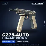 CZ75-Auto | Framework | Прямо с завода · Скин Counter-Strike 2