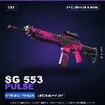 SG 553 | Pulse | Закалённое в боях · Скин Counter-Strike 2