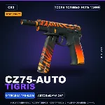 StatTrak™ CZ75-Auto | Tigris | После полевых испытаний · Скин Counter-Strike 2