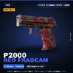 StatTrak™ P2000 | Red FragCam | После полевых испытаний · Скин Counter-Strike 2