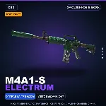 StatTrak™ M4A1-S | Electrum | Закалённое в боях · Скин Counter-Strike 2