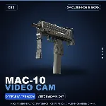 MAC-10 | Video Cam | Закалённое в боях · Скин Counter-Strike 2