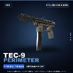 Tec-9 | Perimeter | Закалённое в боях · Скин Counter-Strike 2